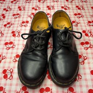 Dr. Martens Black Leather Shoes
